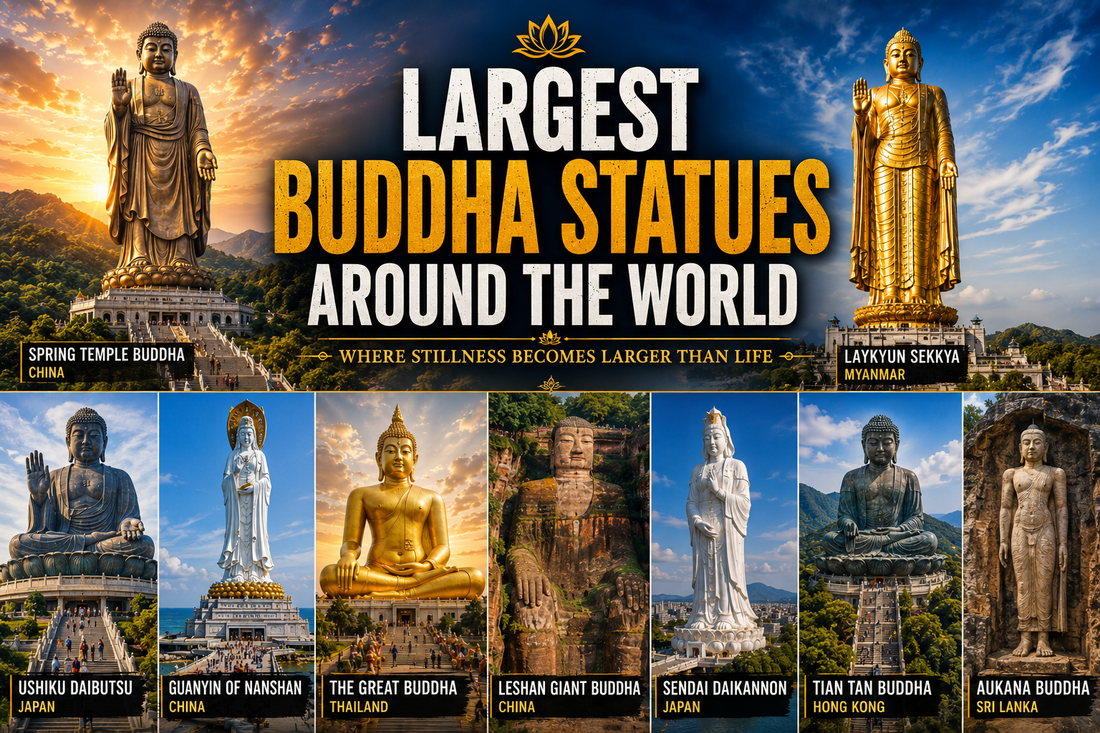 Largest Buddha Statues Around the World - Where Stillness Becomes Larger Than Life