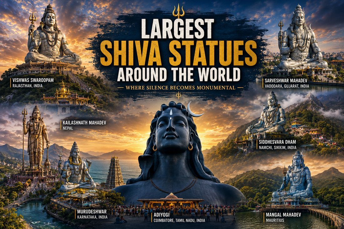 Largest Shiva Statues Around the World - Where Silence Becomes Monumental