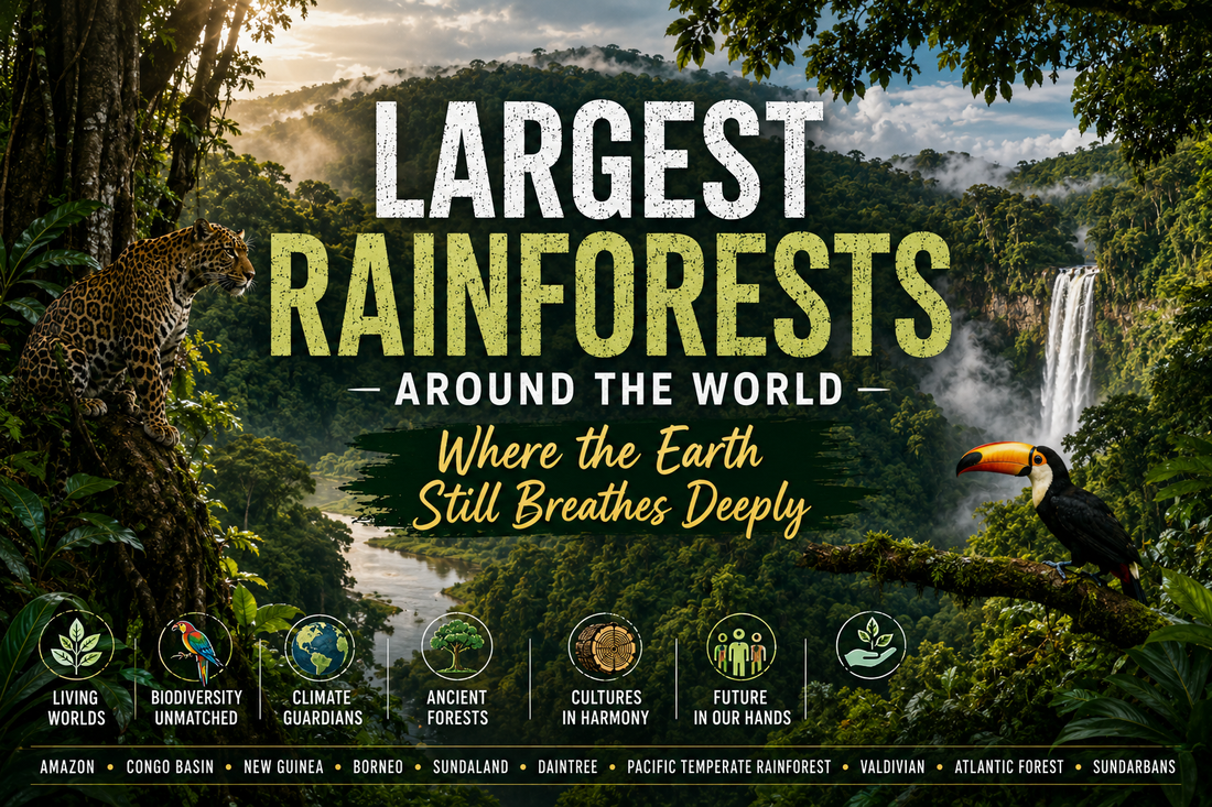Largest Rainforests Around the World - Where the Earth Still Breathes Deeply