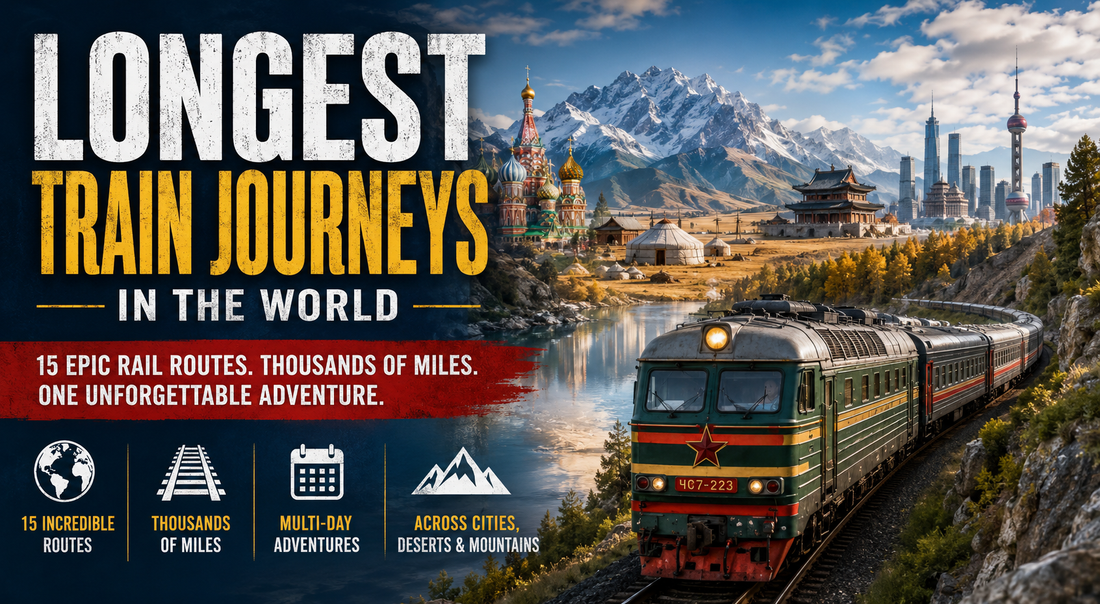 Longest Train Journeys in the World