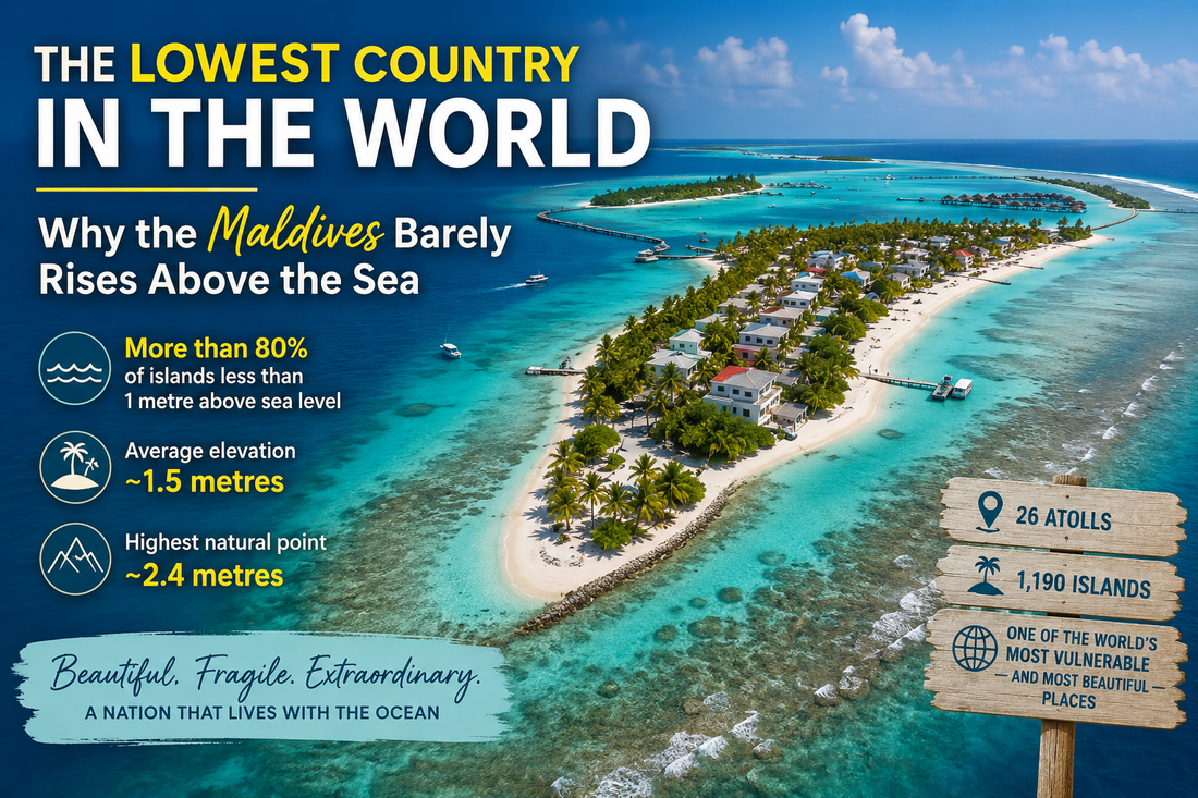 The Lowest Country in the World: Why the Maldives Barely Rises Above the Sea