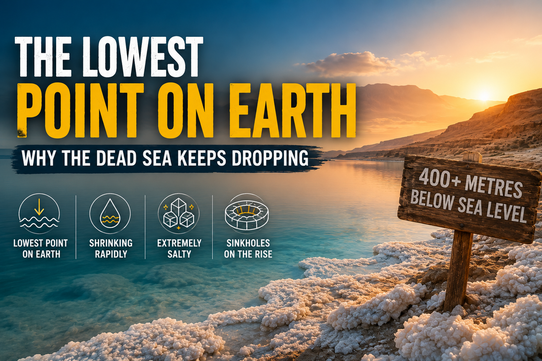 The Lowest Point on Earth: Why the Dead Sea Keeps Dropping