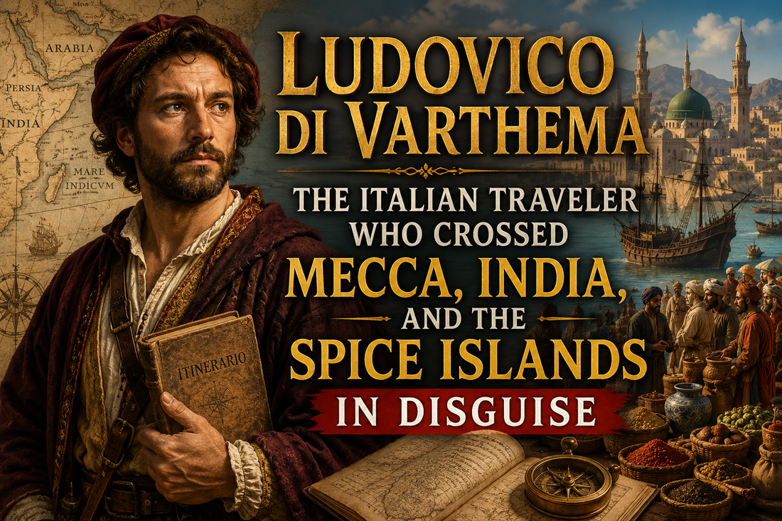 Ludovico di Varthema: The Italian Traveler Who Crossed Mecca, India, and the Spice Islands in Disguise