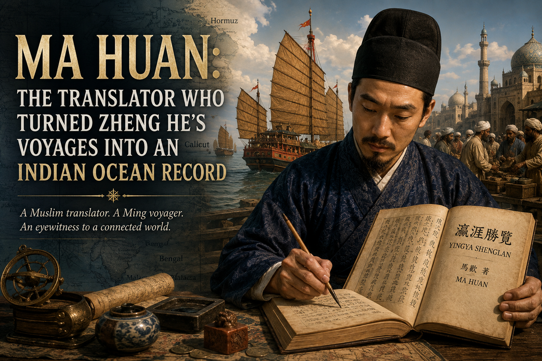 Ma Huan: The Translator Who Turned Zheng He’s Voyages Into an Indian Ocean Record