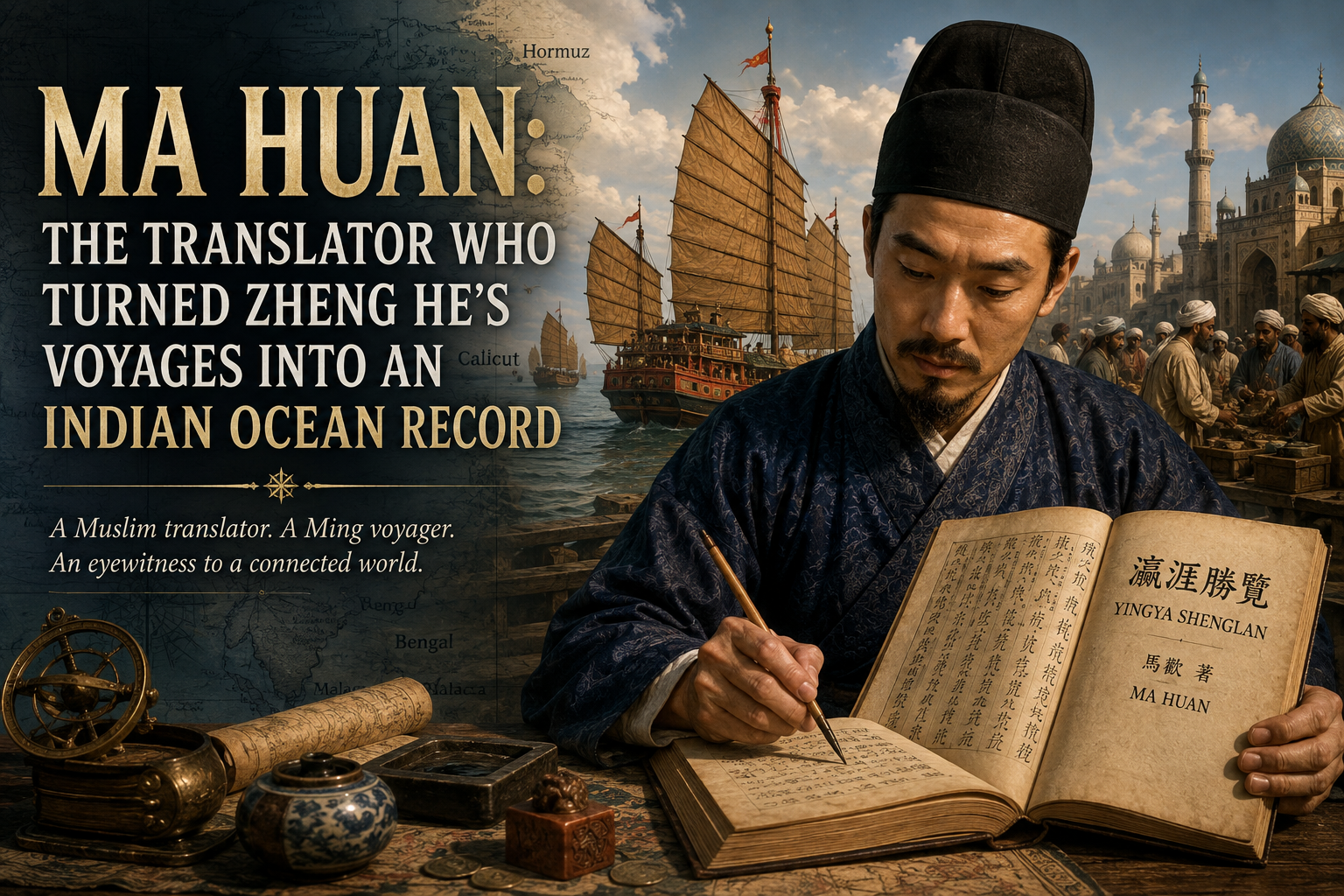Ma Huan: The Translator Who Turned Zheng He’s Voyages Into an Indian Ocean Record