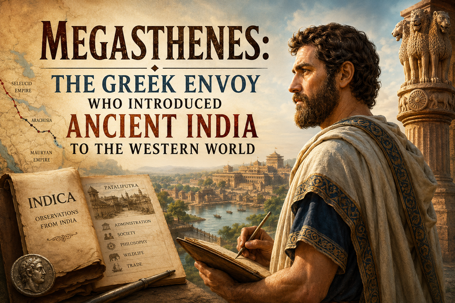 Megasthenes: The Greek Envoy Who Introduced Ancient India to the Western World