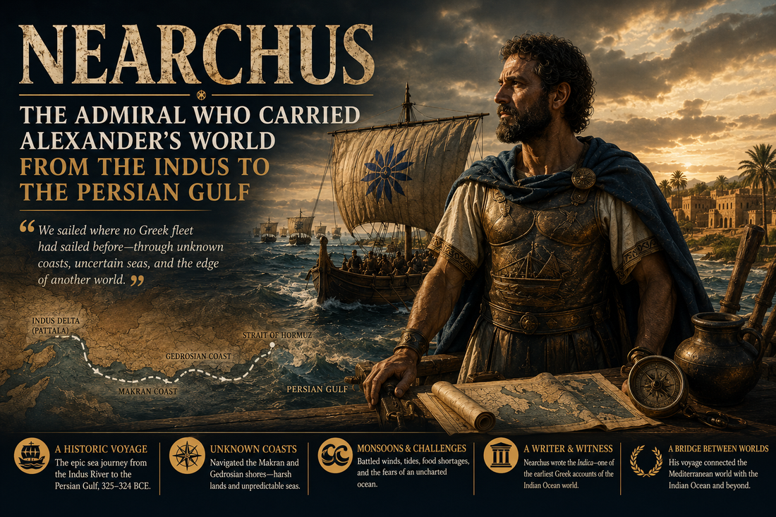 Nearchus: The Admiral Who Carried Alexander’s World From the Indus to the Persian Gulf