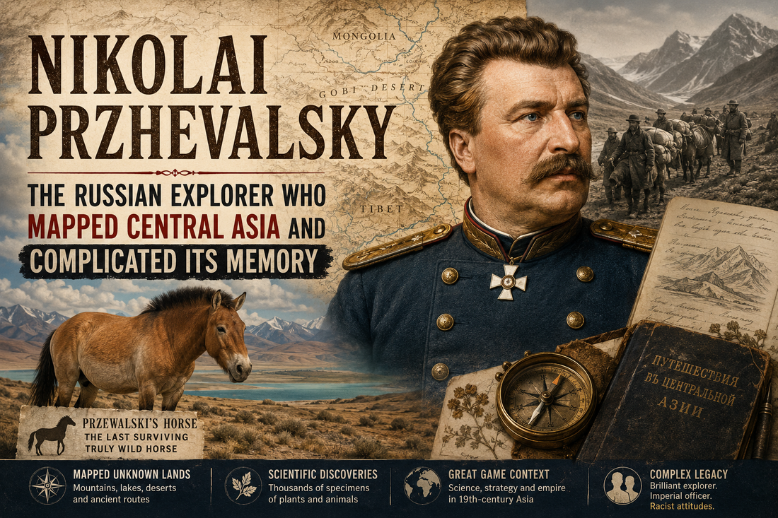 Nikolai Przhevalsky: The Russian Explorer Who Mapped Central Asia and Complicated Its Memory