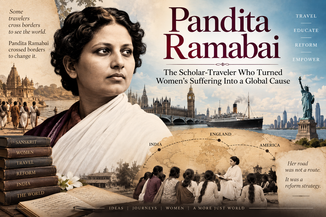 Pandita Ramabai: The Scholar-Traveler Who Turned Women’s Suffering Into a Global Cause