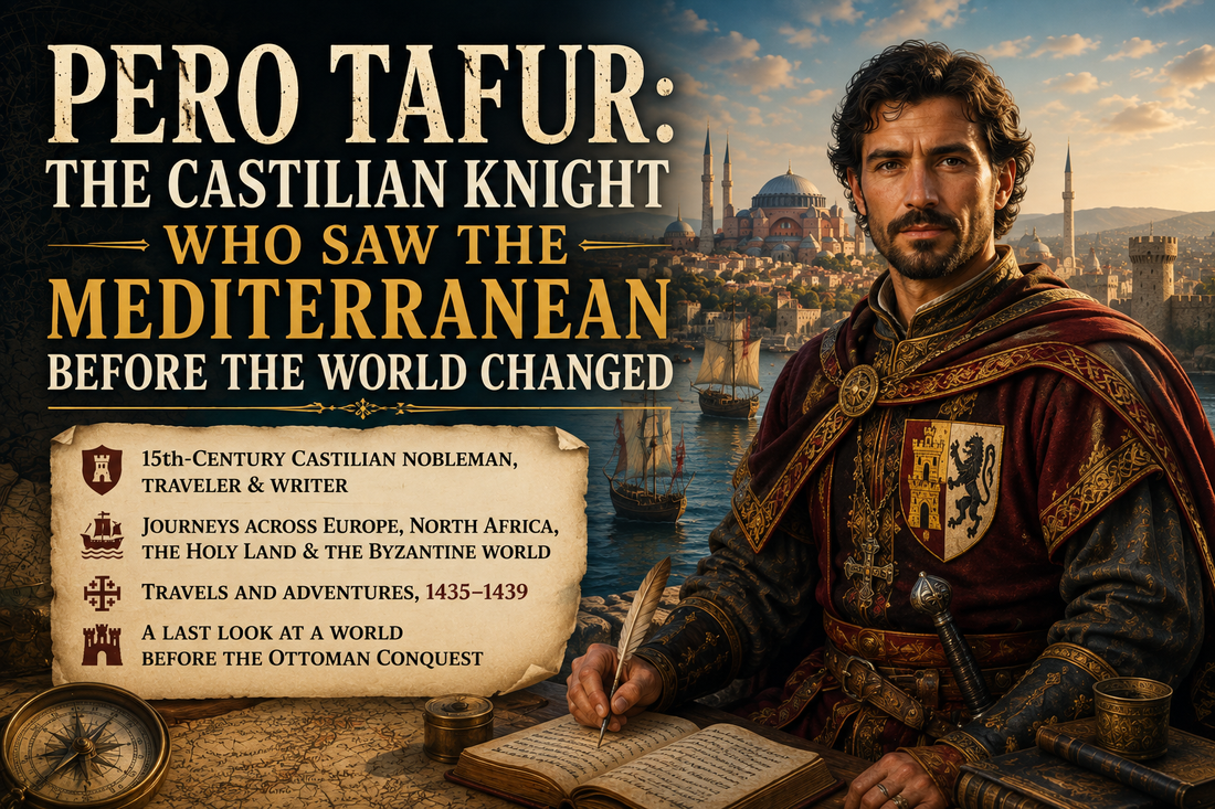 Pero Tafur: The Castilian Knight Who Saw the Mediterranean Before the World Changed