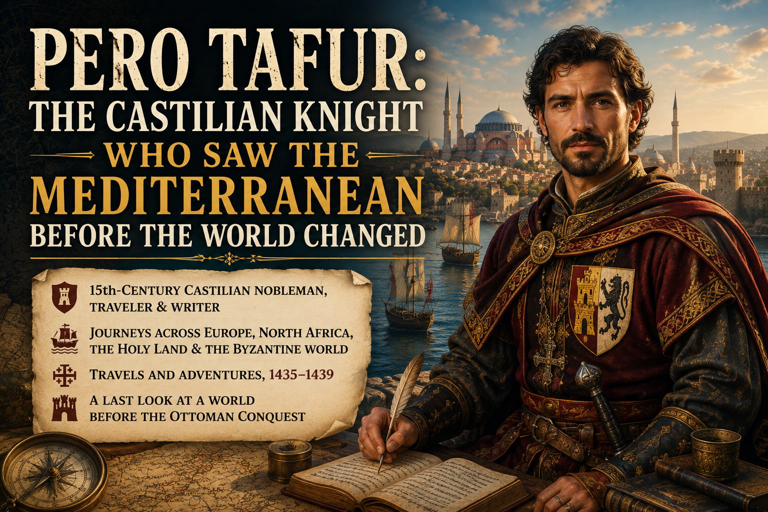 Pero Tafur: The Castilian Knight Who Saw the Mediterranean Before the World Changed