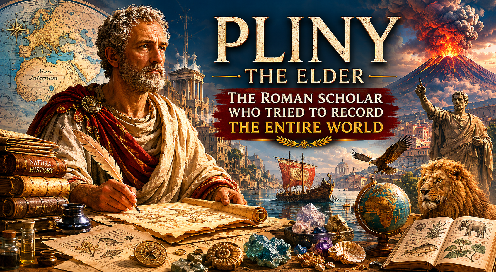 Pliny the Elder: The Roman Scholar Who Tried to Record the Entire World