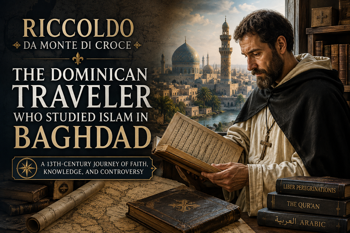 Riccoldo da Monte di Croce: The Dominican Traveler Who Studied Islam in Baghdad
