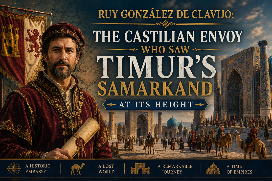 Ruy González de Clavijo: The Castilian Envoy Who Saw Timur’s Samarkand at Its Height