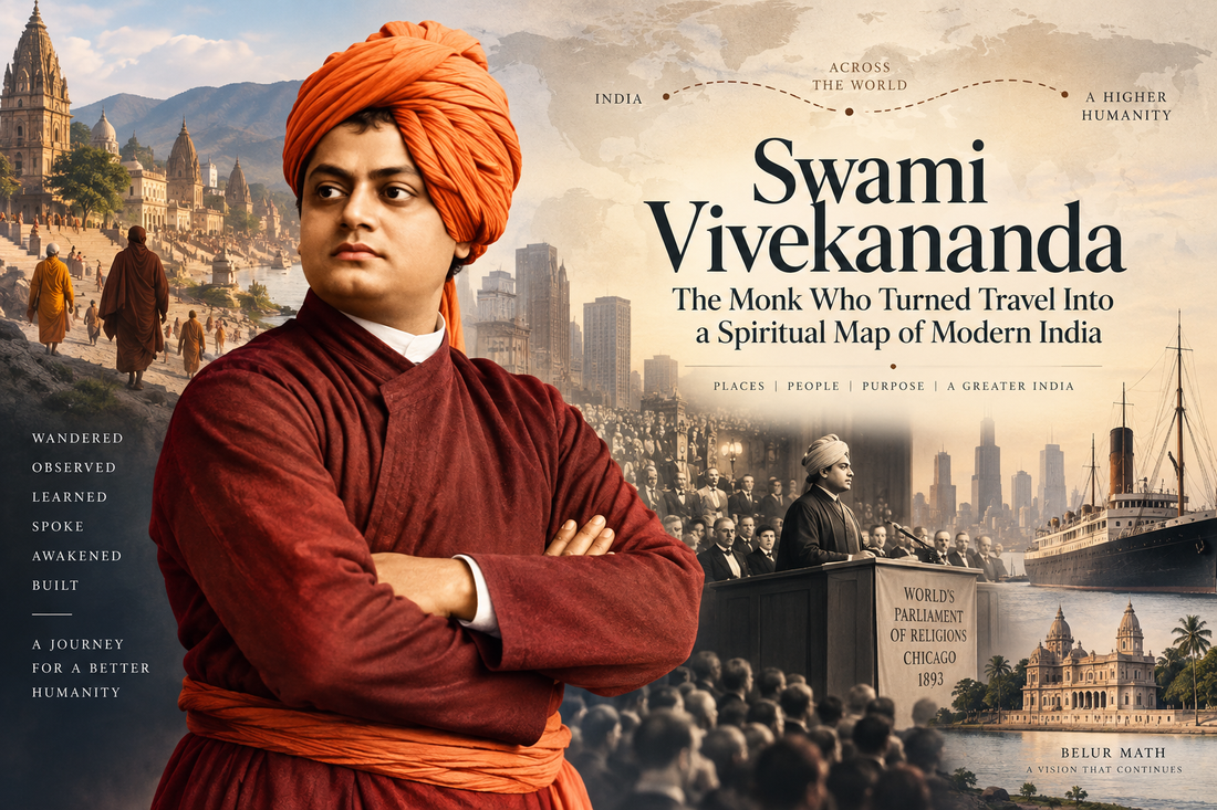 Swami Vivekananda: The Monk Who Turned Travel Into a Spiritual Map of Modern India
