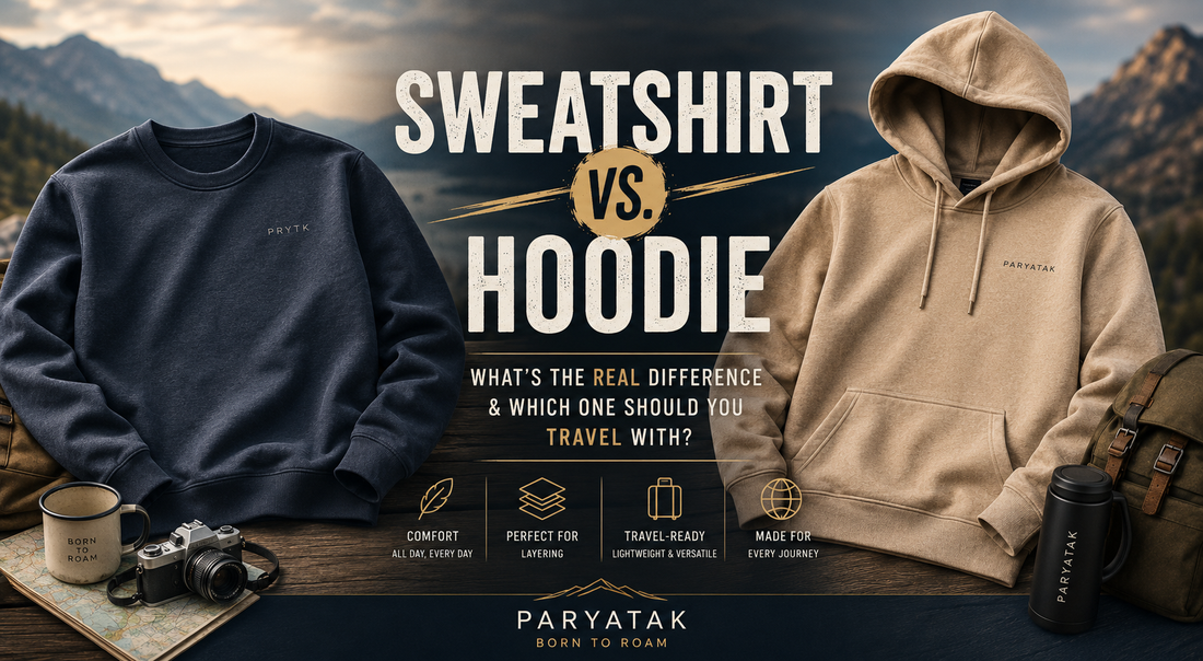 Sweatshirt vs. Hoodie: What’s the Real Difference & Which One Should You Travel With?