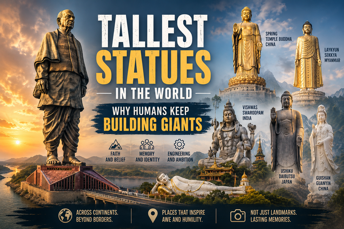 Tallest Statues in the World - Why Humans Keep Building Giants