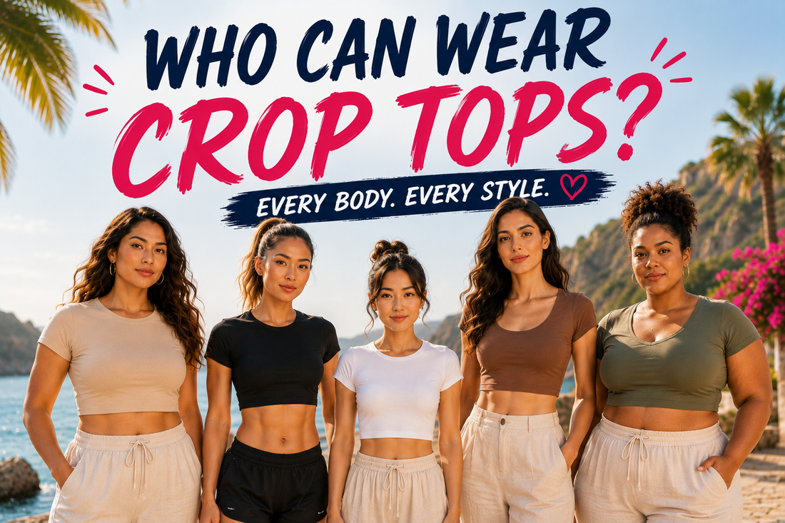 Who Can Wear Crop Tops? 👚 A Confident Style Guide for Every Body Type ✨