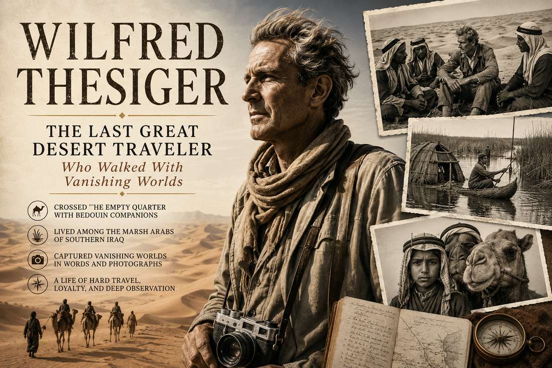Wilfred Thesiger: The Last Great Desert Traveler Who Walked With Vanishing Worlds