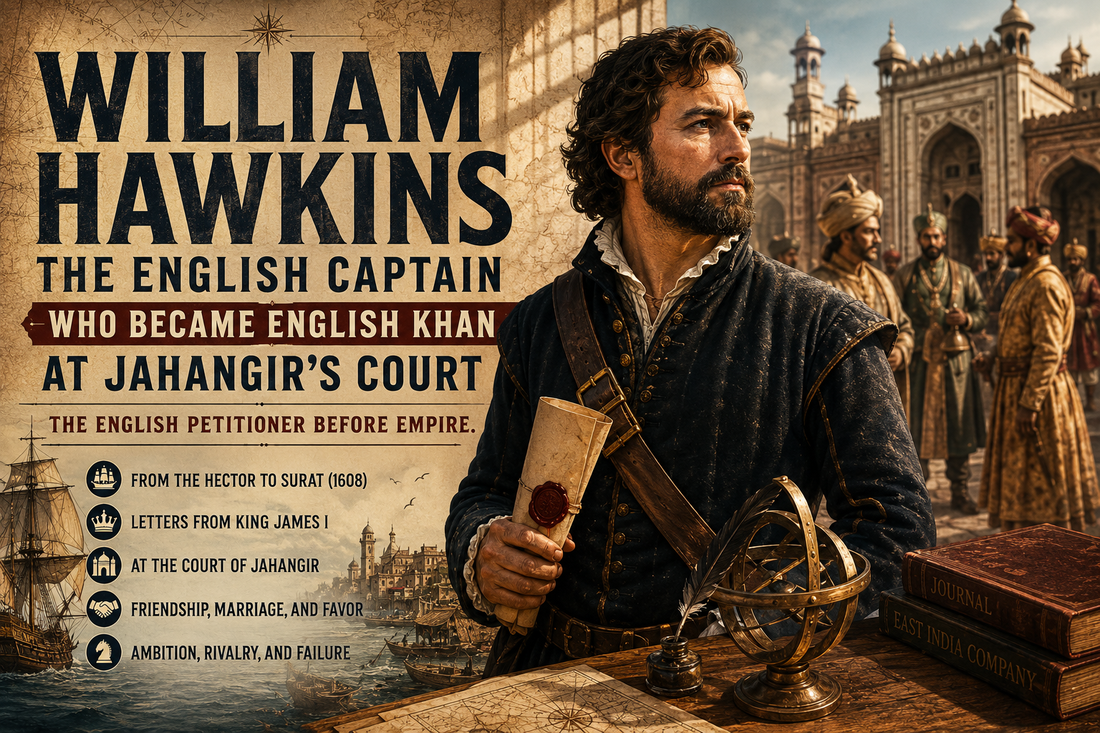 William Hawkins: The English Captain Who Became “English Khan” at Jahangir’s Court