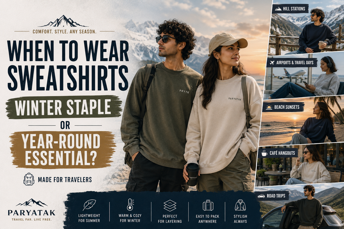 When to Wear Sweatshirts: Winter Staple or Year-Round Essential?