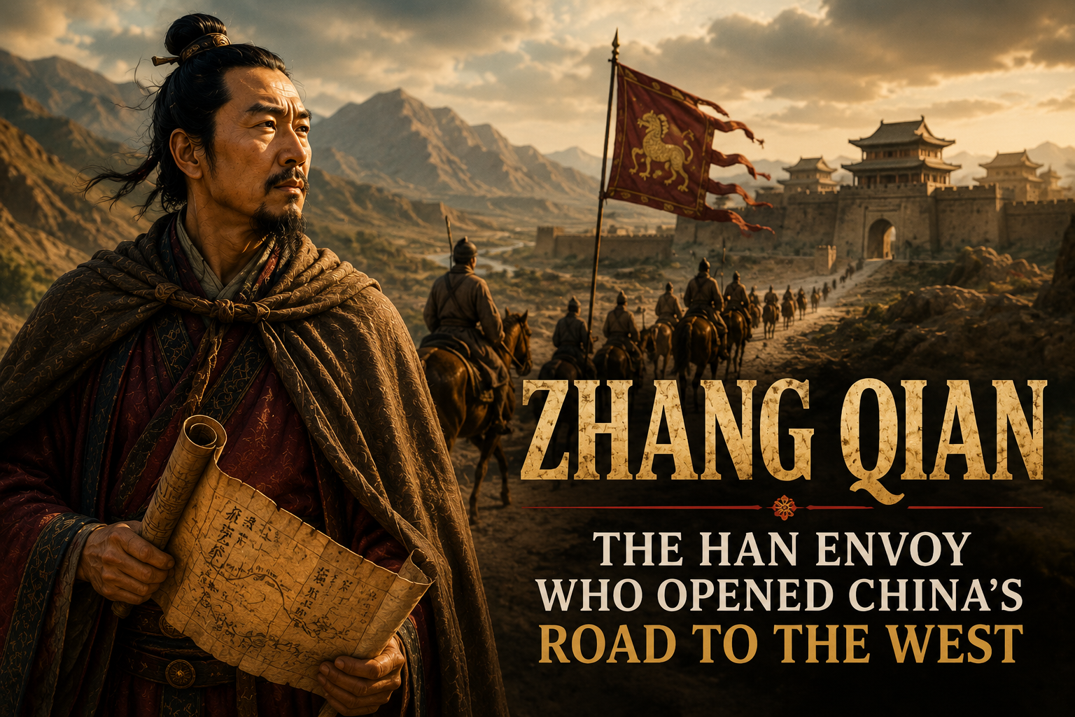 Zhang Qian: The Han Envoy Who Opened China’s Road to the West