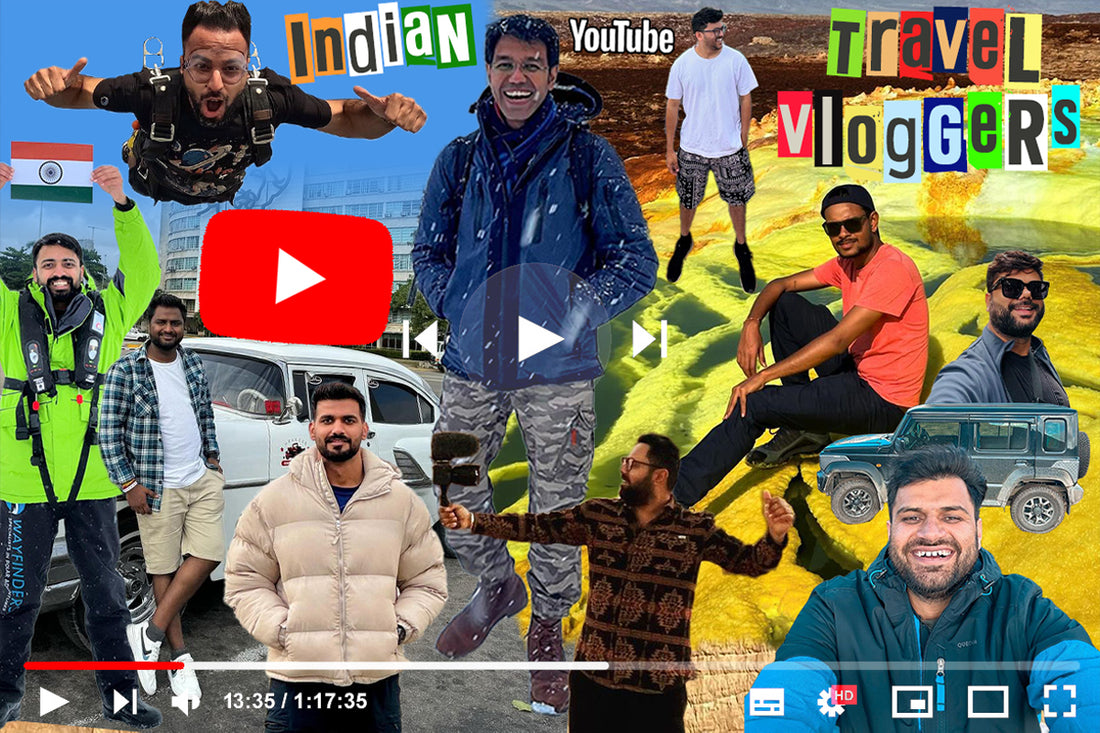 Best Male Bhartiya Travel Vloggers on YouTube