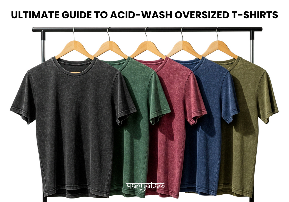 👕 The Ultimate Acid-Wash Oversized T-Shirts for Travel Lovers 🫶🏻