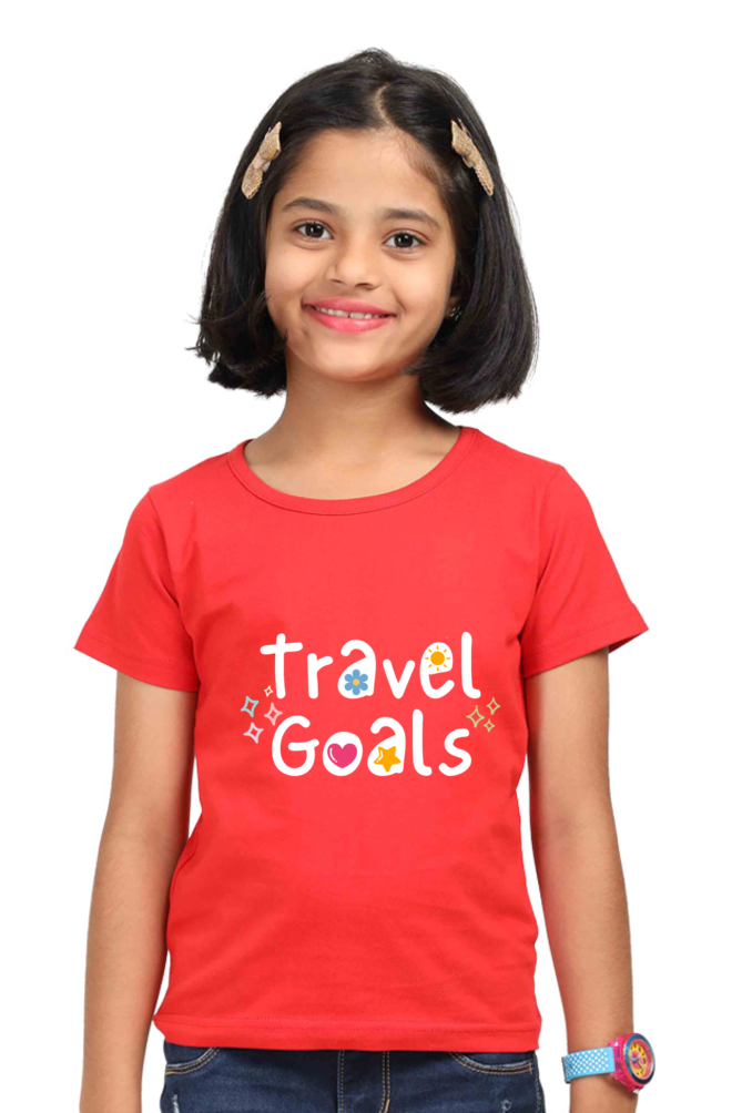 Travel Goals Girl's Top