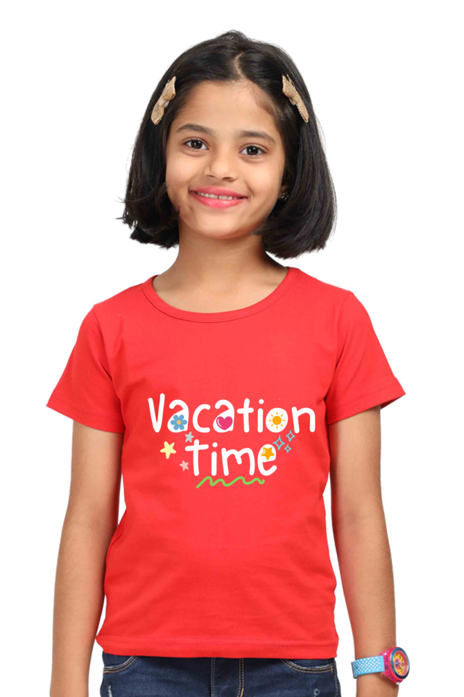 Vacation Time Girl's Top