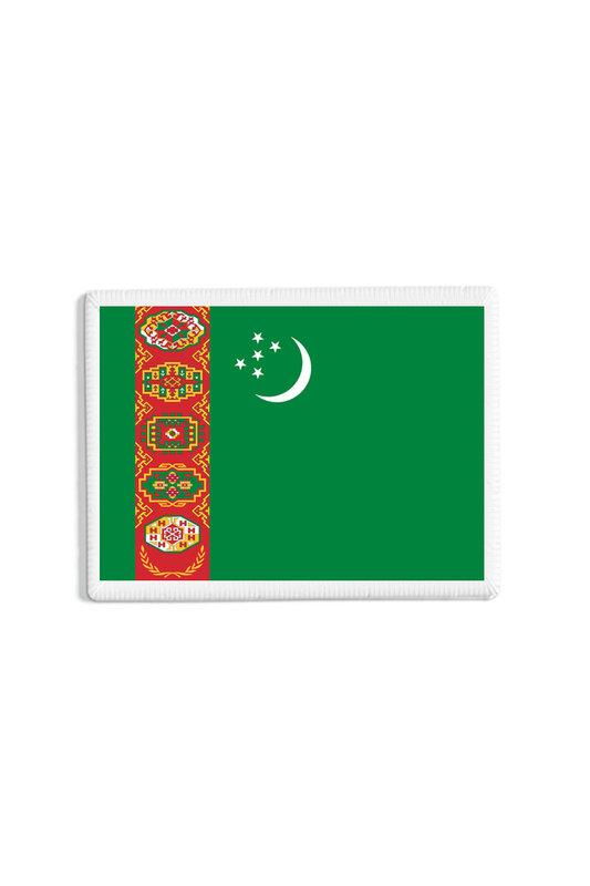 Turkmenistan Flag Patch