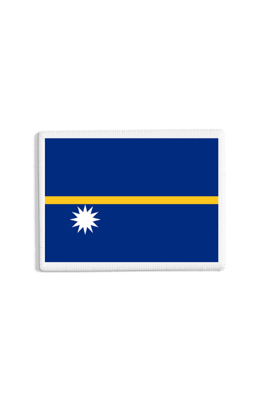 Nauru Flag Patch