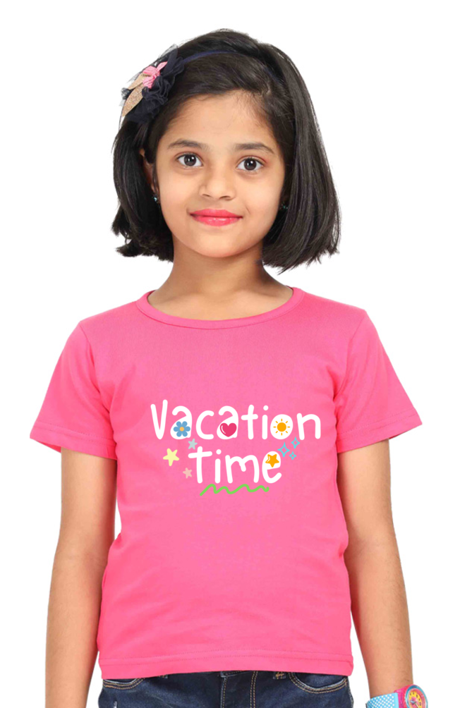 Vacation Time Girl's Top