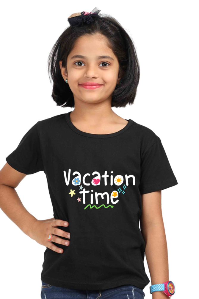 Vacation Time Girl's Top