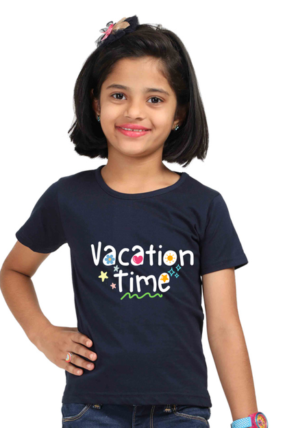 Vacation Time Girl's Top