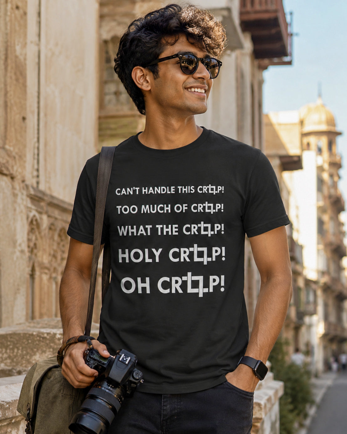 5X Crop - Photography T-shirt