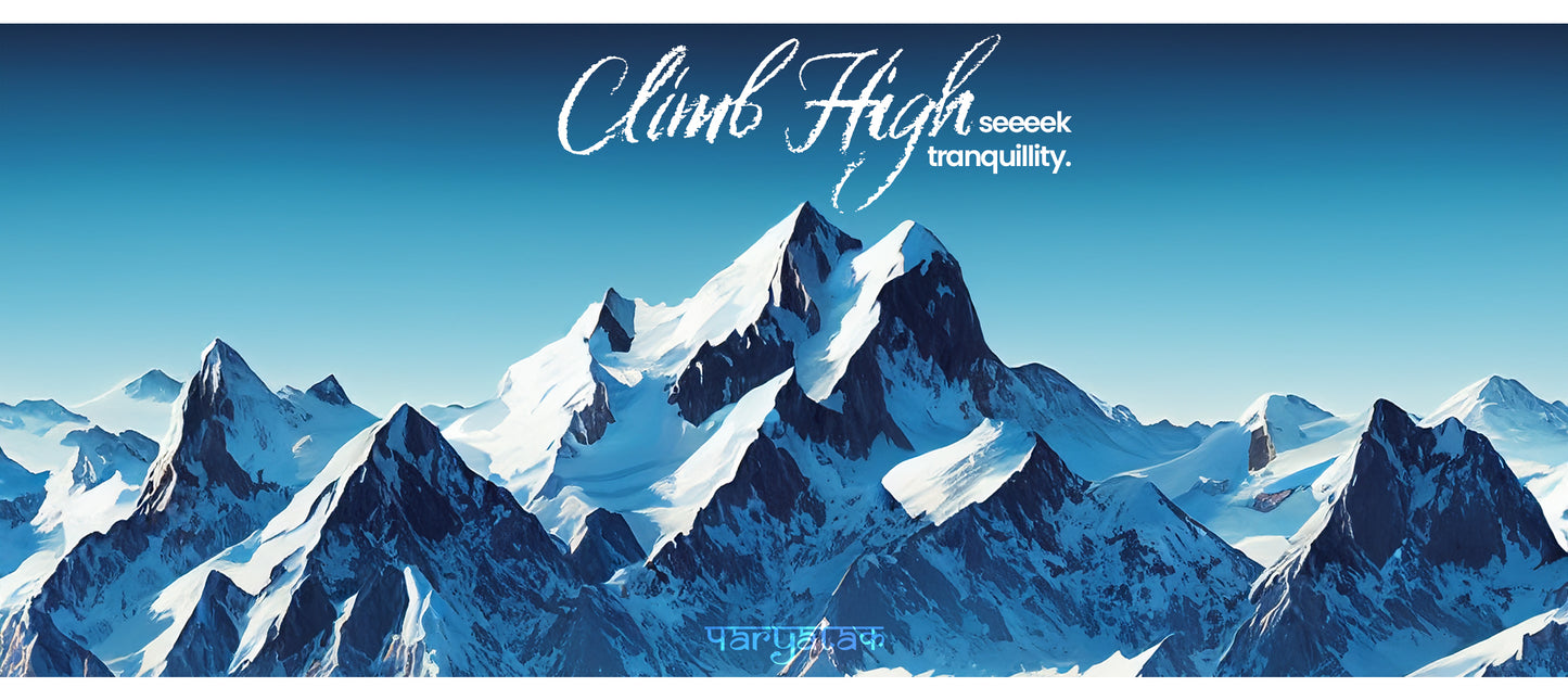 Climb High Seek Tranquility Mug