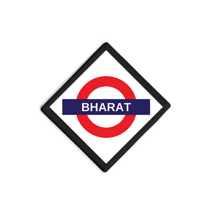 Bharat Railway Signboard Patch