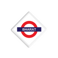 Bharat Railway Signboard Patch