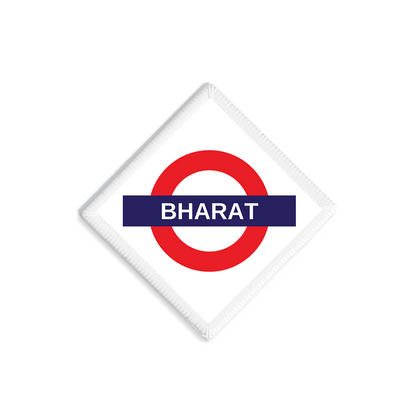 Bharat Railway Signboard Patch