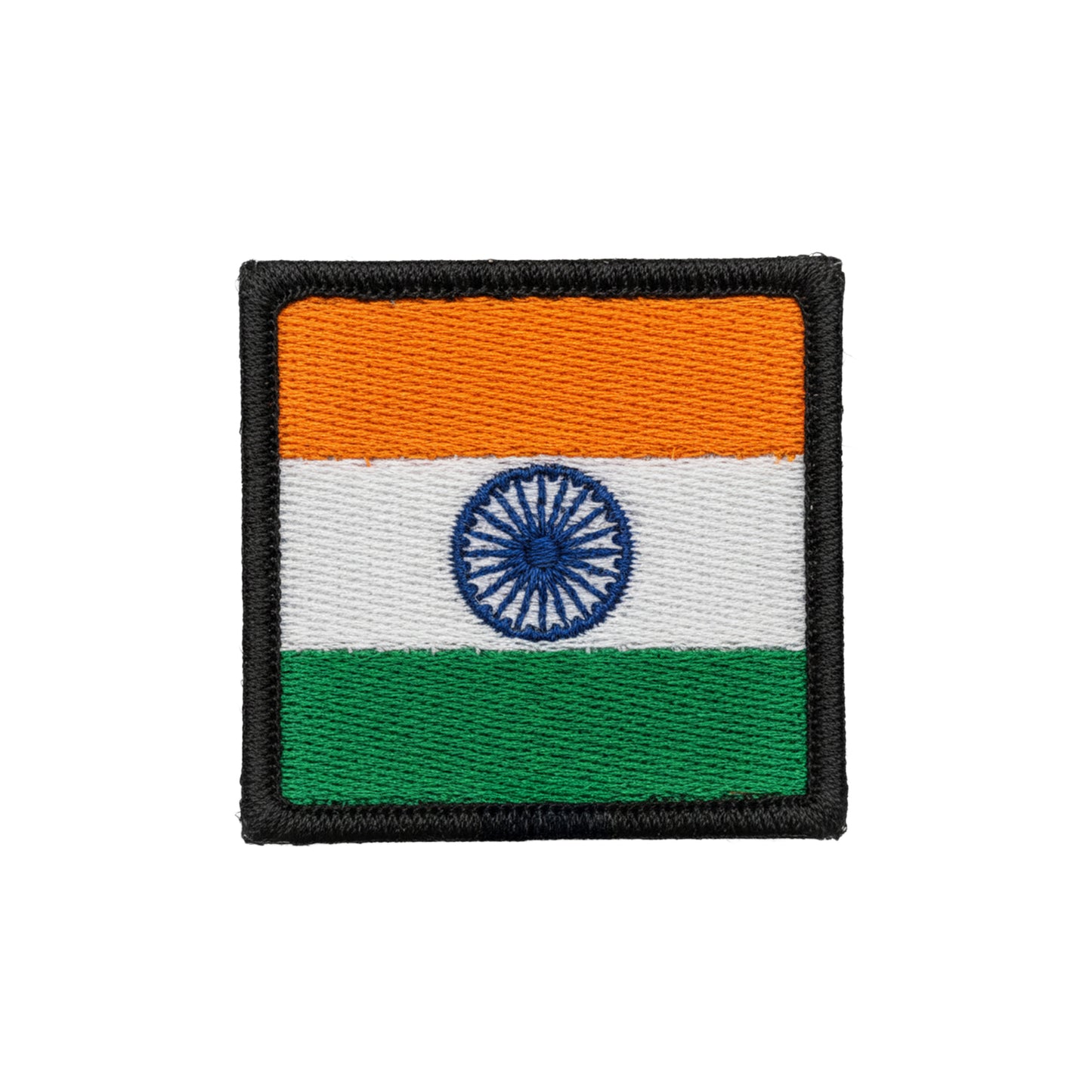Bharat Flag Patch Square