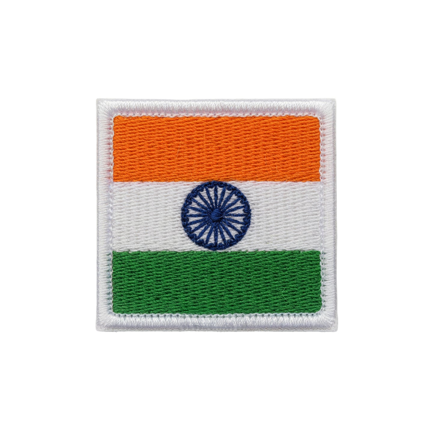 Bharat Flag Patch Square