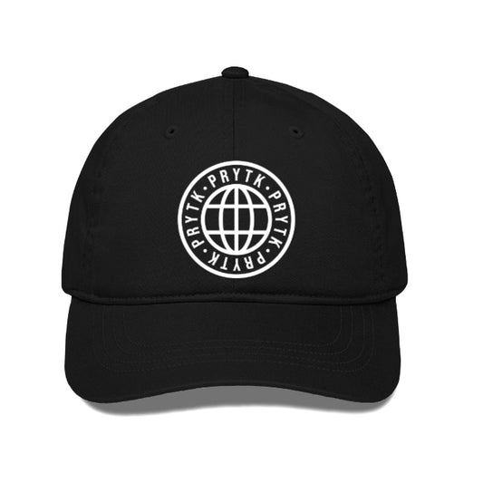 PRYTK Black Globe Cap