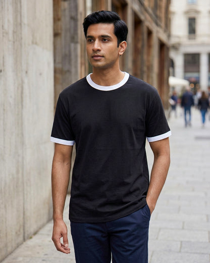 Plain Ringer T-Shirts