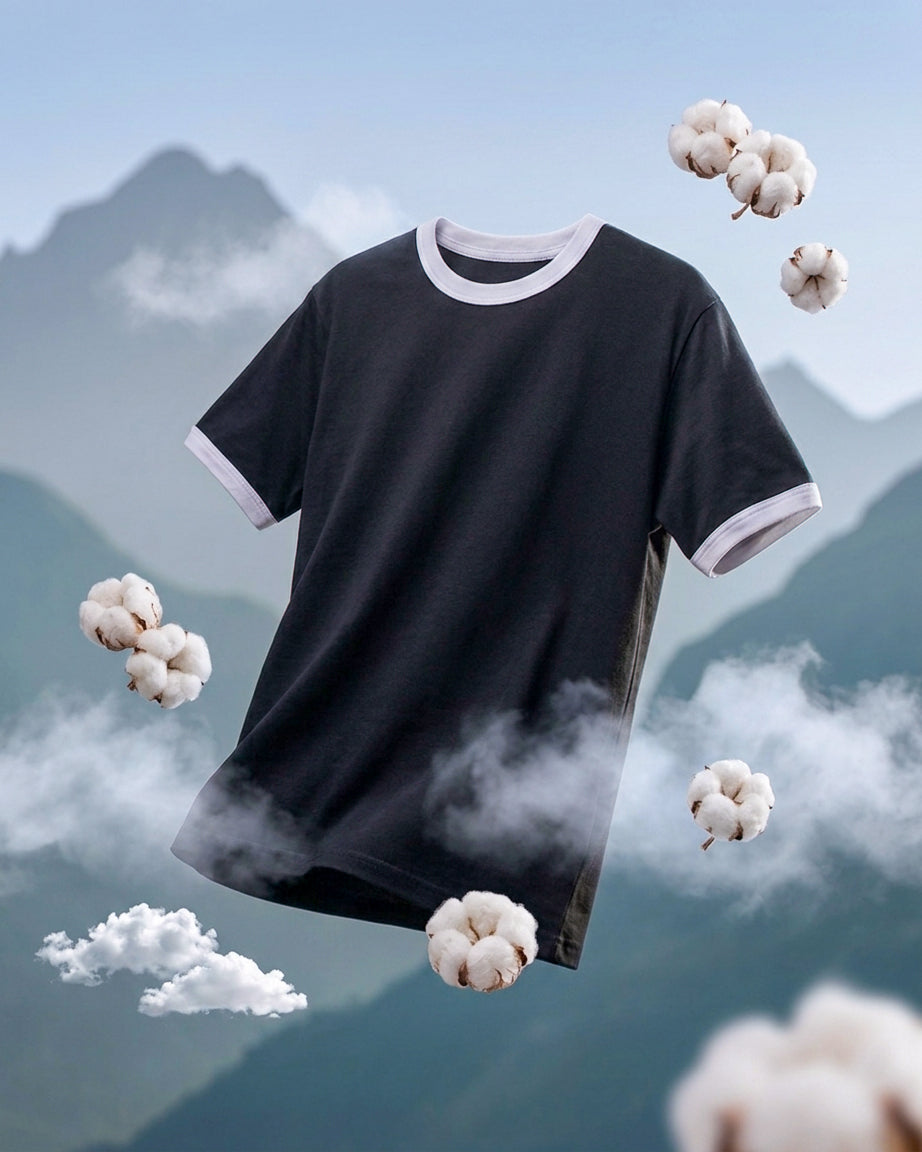 Plain Ringer T-Shirts