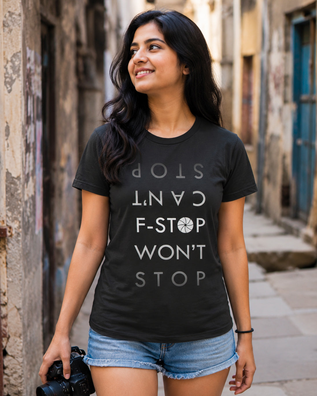 Can't Stop F-stop Won't Stop - Photography T-shirt