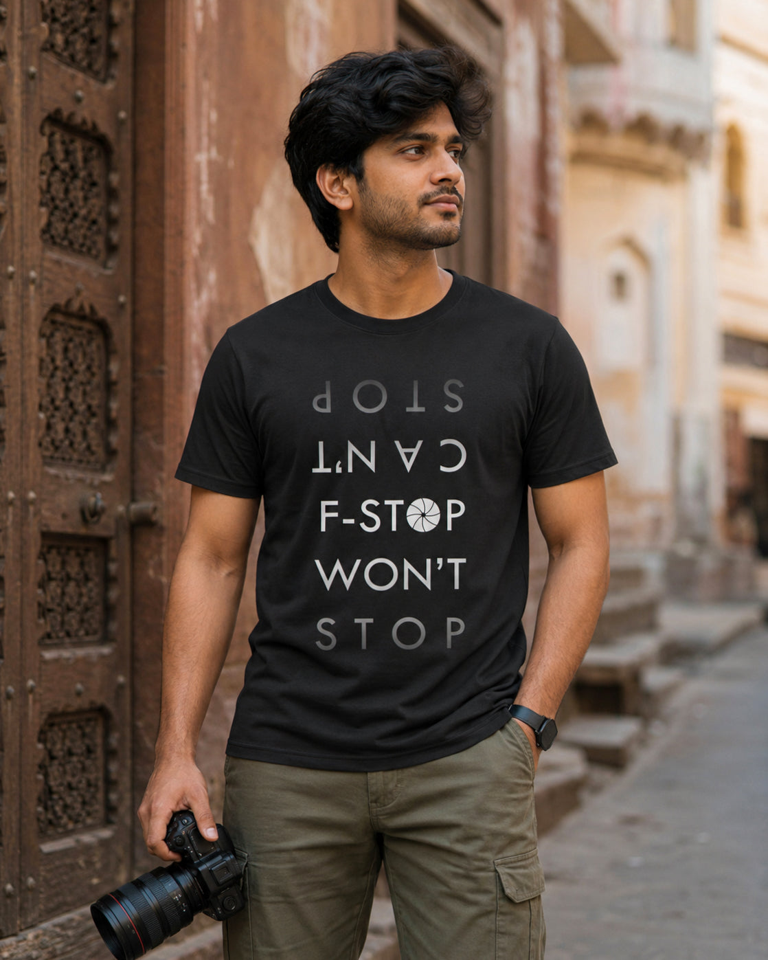 Can't Stop F-stop Won't Stop - Photography T-shirt