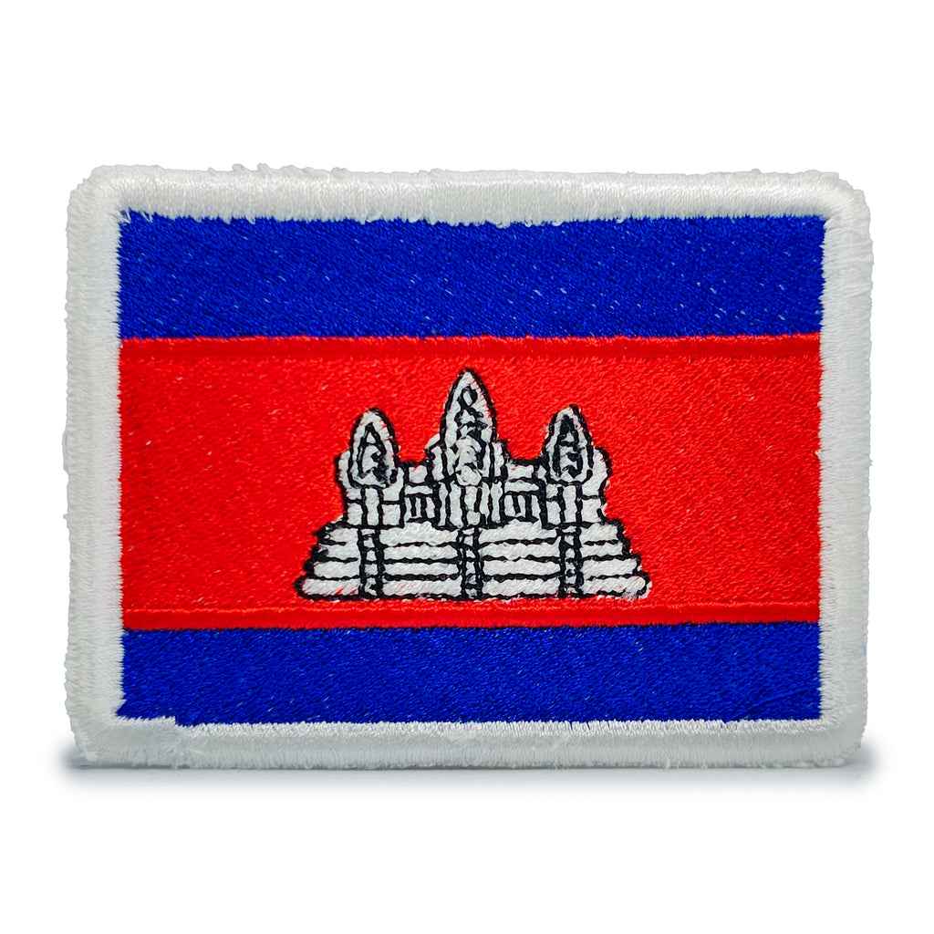 Cambodia Flag Patch