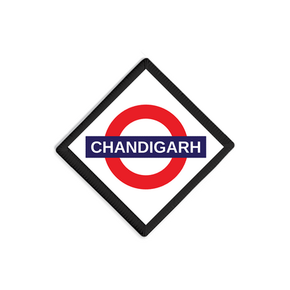 Chandigarh Railway Signboard Patch