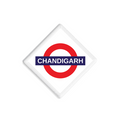 Chandigarh Railway Signboard Patch
